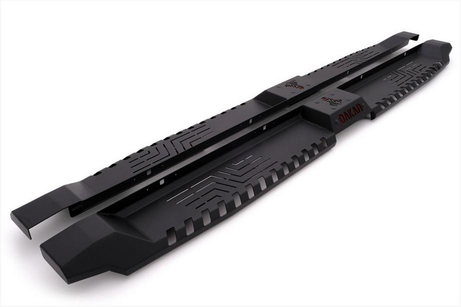 Mitsubishi L200 2015–2024 Sidosteg Dakar V2 utan LED (2015-2019, 2 st, metall) Foto 1