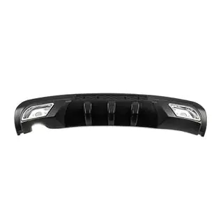 Universell bakre diffuser DPT Sport V-2 (ABS) (blank svart) foto 2