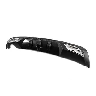 Universell bakre diffuser DPT Sport V-2 (ABS) (blank svart) foto 3