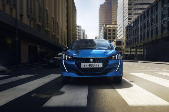 Test: den elektriska halvkombin Peugeot e-208