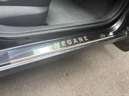 Renault Megane II 2004–2009 Instegslister (Carmos, 4 st, stål) foto 4