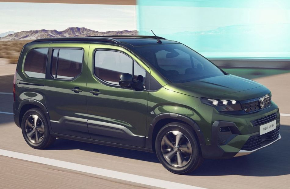 Test av uppdaterade Peugeot Rifter 2024 compactvan