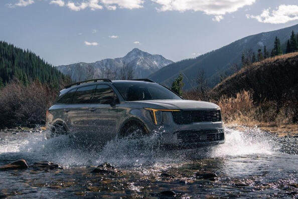 Test av KIA Sorento 2023: uppdaterad crossover