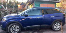 Peugeot 3008 2016–2023 Vindavvisare för sidorutor (4 st, DPT) foto 3