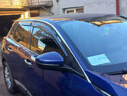 Peugeot 3008 2016–2023 Vindavvisare för sidorutor (4 st, DPT) foto 1