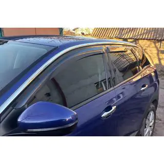 Vindavvisare för sidorutor (4 st, DPT) Peugeot 3008 2016–2023 foto 2