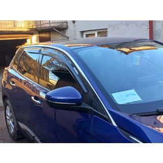 Vindavvisare för sidorutor (4 st, DPT) Peugeot 3008 2016–2023 foto 1