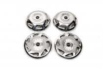Mercedes Sprinter W907/W910 2018– OEM navkapslar i rostfritt stål (2-axlad, 4 st) foto 1