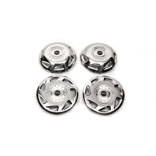 OEM navkapslar i rostfritt stål (2-axlad, 4 st) Mercedes Sprinter W907/W910 2018– foto 1