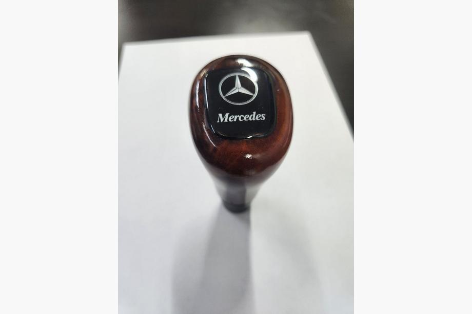 Mercedes S-klass W220 1998–2005 B-vara Växelspaksknopp (trälook) Image