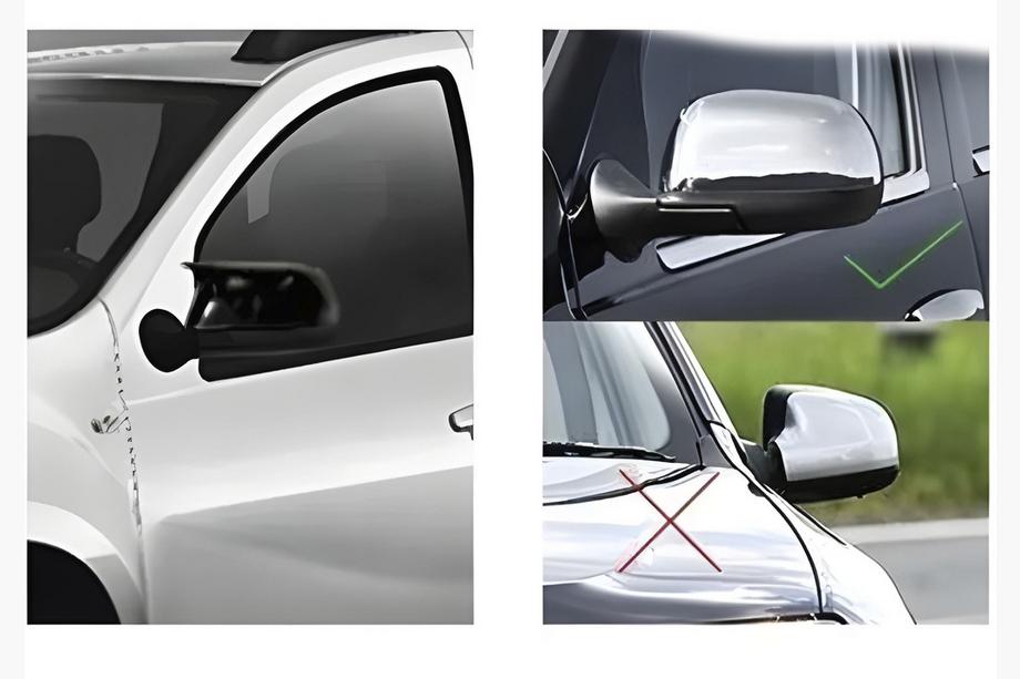 Renault Duster 2008–2017 BMW-Style spegelkåpor (2 st) V-1 Foto 3