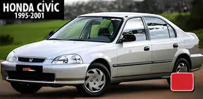 Honda Civic 1995–2001 Spegelkåpor BMW-Style (2 st.) foto 7