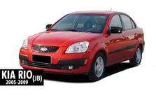 Kia Rio 2005–2011 Spegelskåpor BMW-Style (2005-2009, 2 st) foto 4