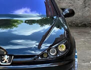 Peugeot 206 1998–2024 Spegelkåpor BMW-Style (2 st.) foto 7