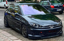 Peugeot 206 1998–2024 Spegelkåpor BMW-Style (2 st.) foto 8