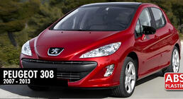 Peugeot 308 2007–2013 Spegelkåpor BMW-Style (2 st.) foto 8