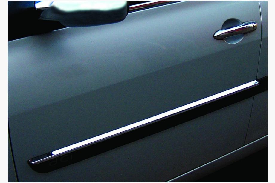 Renault Megane II 2004–2009 Smal dörrlist 2006-2010 (4 st, rostfritt) Image