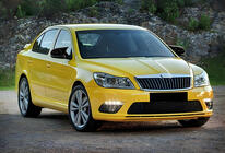 Skoda Octavia II A5 2010–2013 Spegelkåpor BMW-Style (2 st.) foto 6