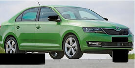 Skoda Rapid 2012–2019 BMW-Style spegelskåpor (med blinkers, 2 st.) foto 4