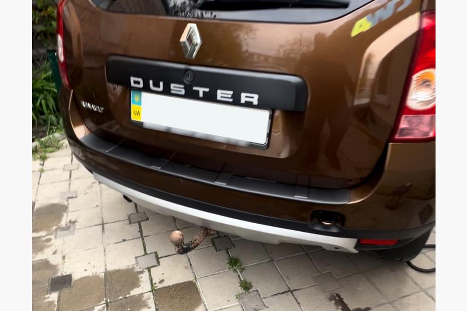 Dacia Duster 2008–2018 Bakre stötfångardiffusor (2012-2018, ABS, Esa) Image