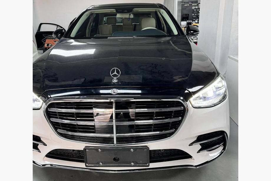 Mercedes S-class W221 2005–2013 Faceliftkit för W223 AMG Line Foto 5