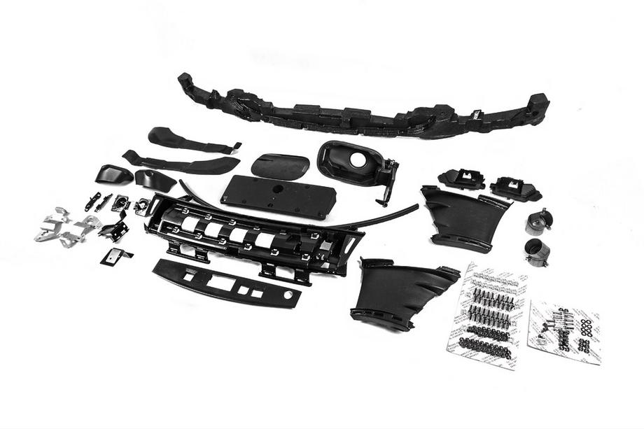 Mercedes S-class W221 2005–2013 Faceliftkit för W223 AMG Line Foto 46