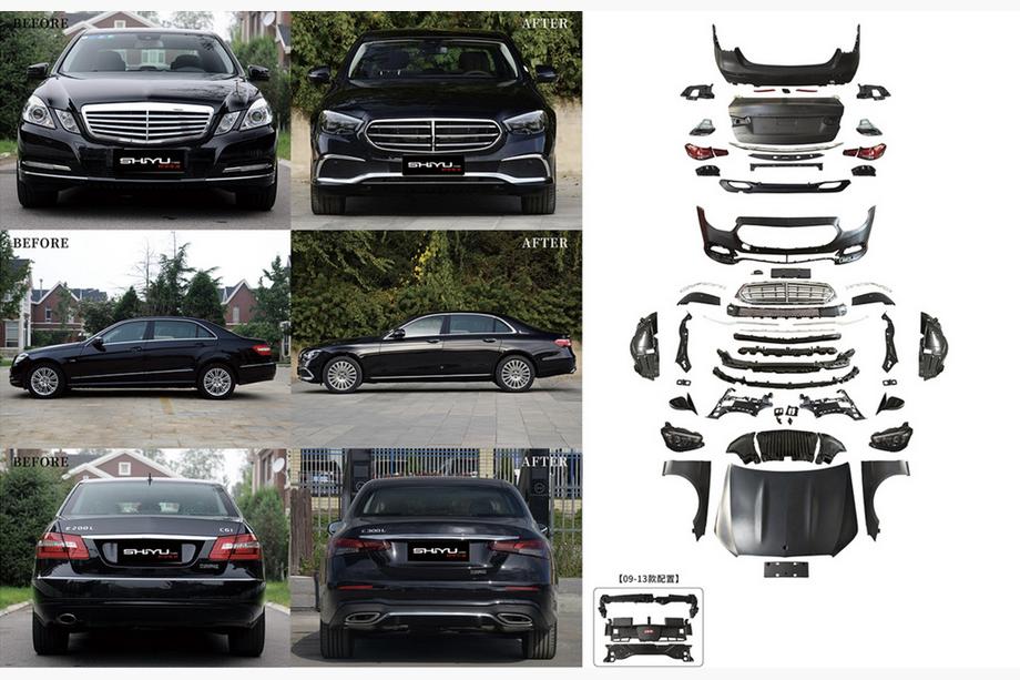 Mercedes E-class W212 2009–2016 Facelift-kit för W213 Executive 2024 Image