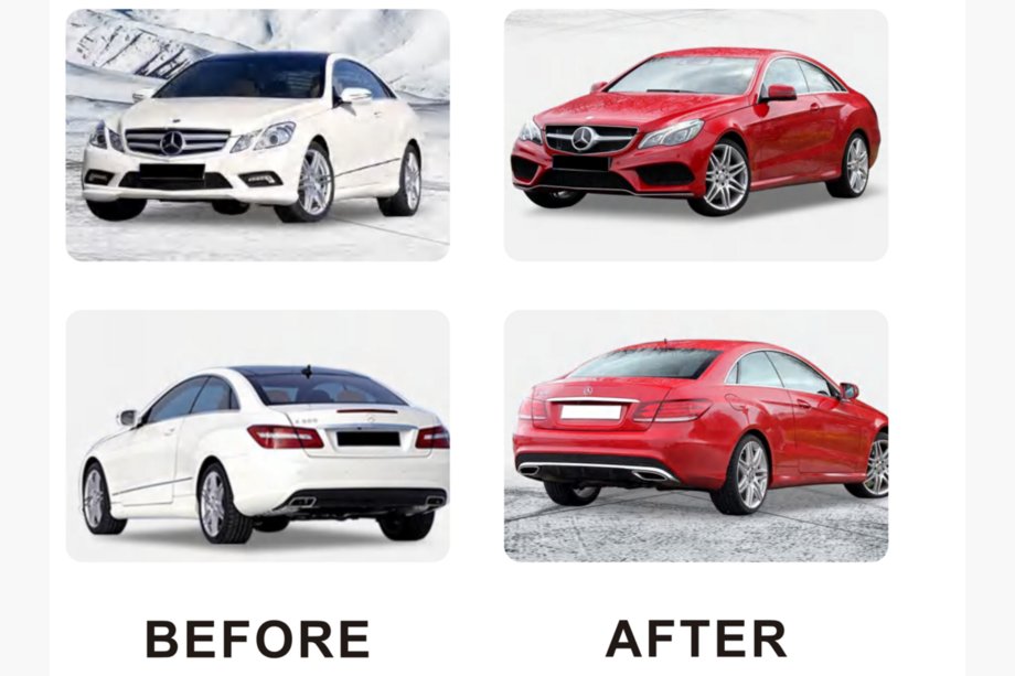 Mercedes E-klass Coupé C207 2010–2017 AMG 2017 facelift-kit Image