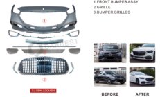 Mercedes C-klass W206 2022– Främre stötfångare komplett (Maybach) foto 2