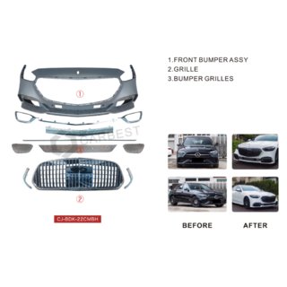 Främre stötfångare komplett (Maybach) Mercedes C-klass W206 2022– foto 2