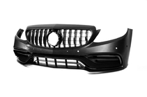 Mercedes C-class W205 2014–2021 Karosskit med diffuser till Coupe (AMG C63-designs 2018-2021) foto 5