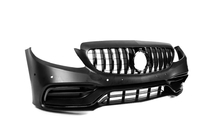 Mercedes C-class W205 2014–2021 Karosskit med diffuser till Coupe (AMG C63-designs 2018-2021) foto 6