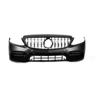 Karosskit med diffuser till Coupe (AMG C63-designs 2018-2021) Mercedes C-сlass W205 2014–2021 foto 4