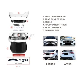 AMG A45 karosskit (type-B) Mercedes A-class W177 2018– foto 2