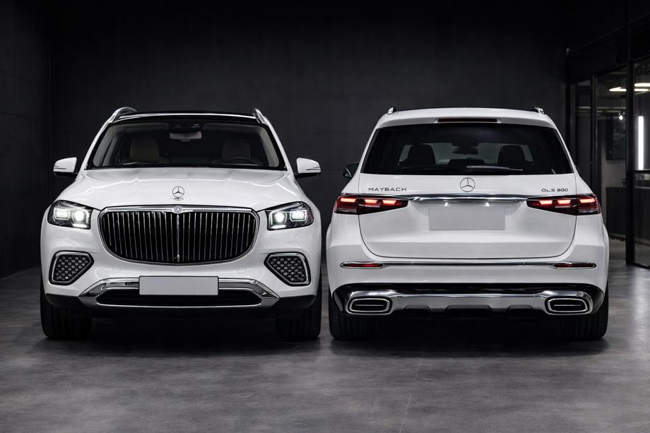 Mercedes GLS X167 2019– Maybach 2024 karosserikit (kompletta stötfångare) Foto 1