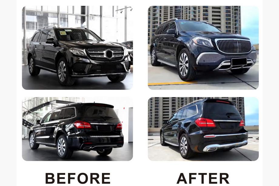 Mercedes GL/GLS-klass X166 2012–2019 Maybach bodykit (för GLS) Foto 1