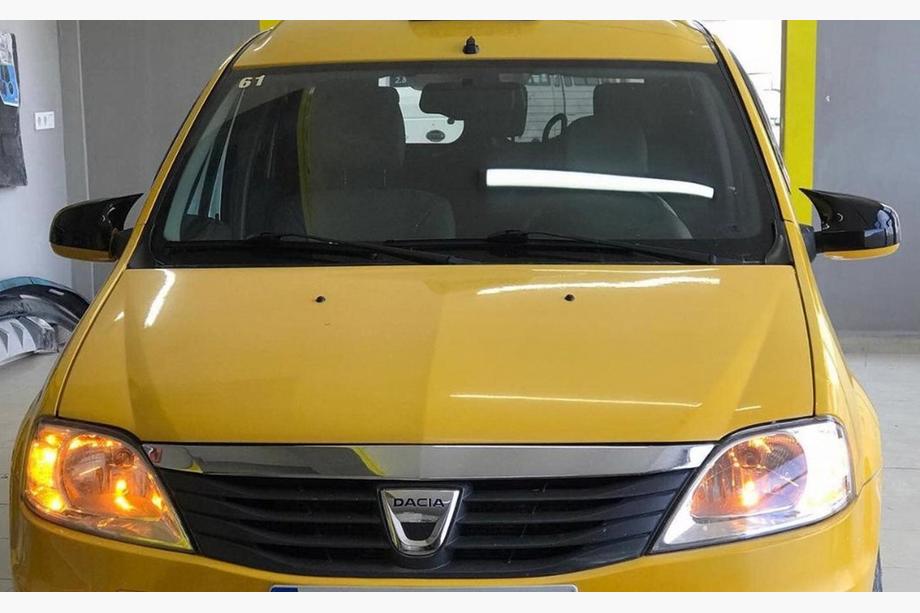 Dacia Logan I 2008–2012 Spegelkåpor BMW-Style (2 st.) Foto 3