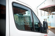Volkswagen Crafter 2006–2016 Vindavvisare, insticksmodell (halvtransparenta, 2 st., Cagatay) foto 5