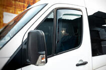 Volkswagen Crafter 2006–2016 Vindavvisare, insticksmodell (halvtransparenta, 2 st., Cagatay) foto 3