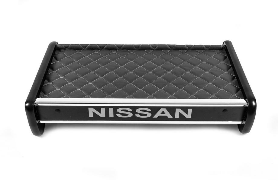 Nissan Primastar 2002–2014 Instrumentbrädshylla (2001-2010, grå med grå söm) Image