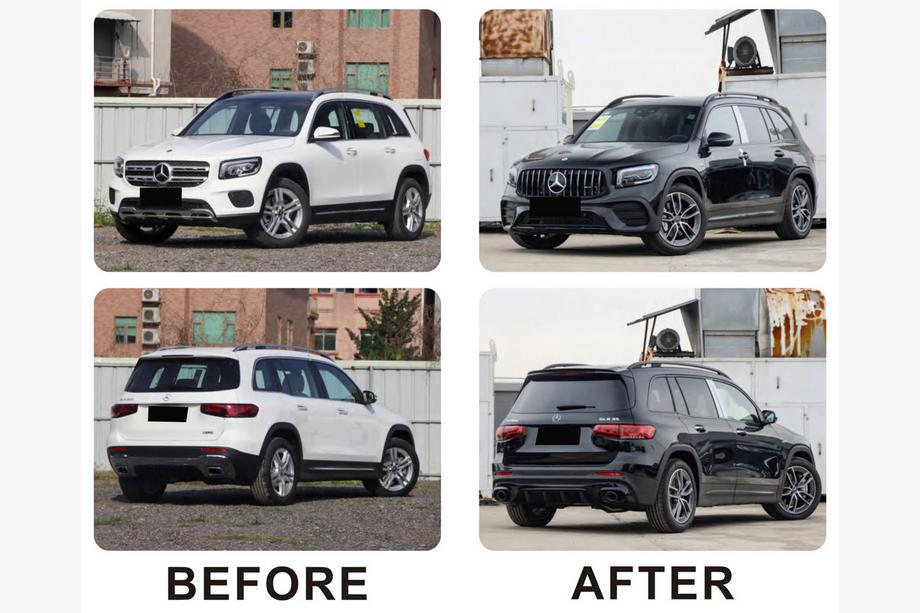 Mercedes GLB X247 2019– AMG GLB35 bodykit-sats (komplett stötfångarsats) Image