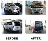 Mercedes Vito/V-klass W447 2014– Komplett bodykit (Maybach Type-GLS, med motorhuv) foto 4