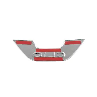 Carmos kromram för främre emblem (rostfritt stål) foto 4