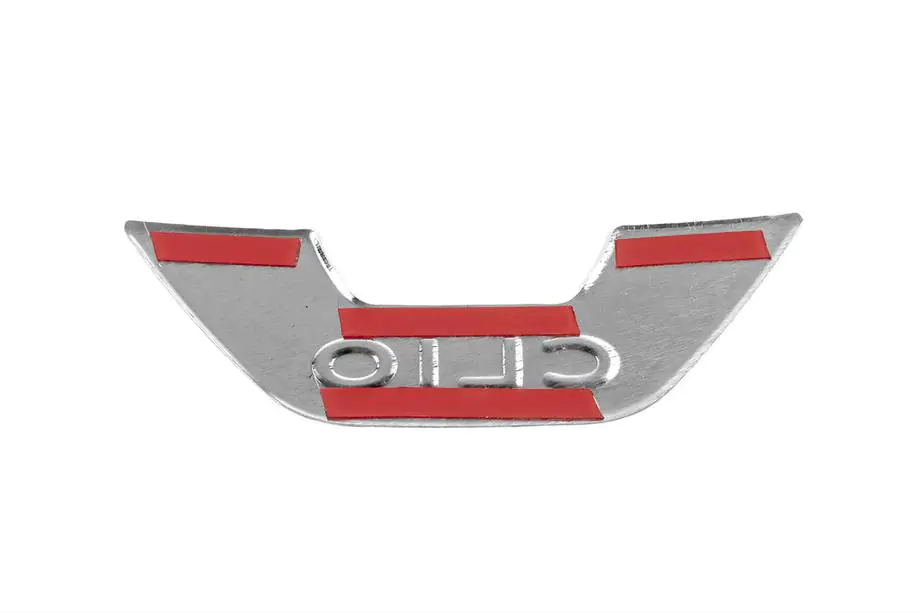 Renault Clio IV 2012–2019 Carmos kromram för främre emblem (rostfritt stål) Foto 4
