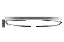 Opel Astra K 2016–2021 Ramar för dimljus Carmos (SD/SW/HB/GTC, 2 st, rostfritt stål) foto 5
