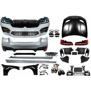 Restylingkit med motorhuv och framskärmar (för konvertering till M5 Competition 2021) foto 2