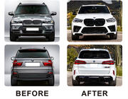 BMW X5 E70 2007–2013 Facelift-konverteringskit till X5M F95 2019 foto 2