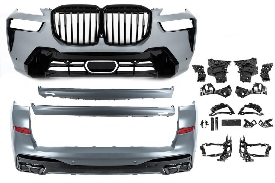 BMW X7 G07 2019– M-Performance bodykit-set med njurgrill (2023+) Image