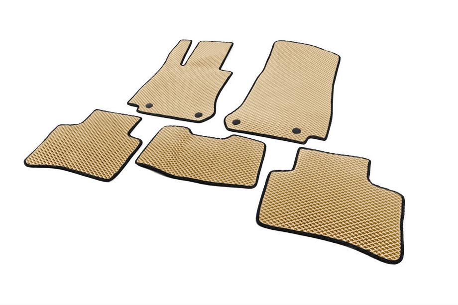 Mercedes GLC X253 2015–2022 EVA bilmattor (Beige) Image