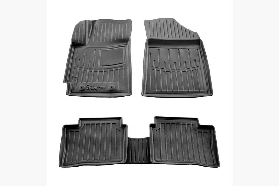 Hyundai I-10 2020– Stingray 3D gummimattor för kupén (5 st) Image